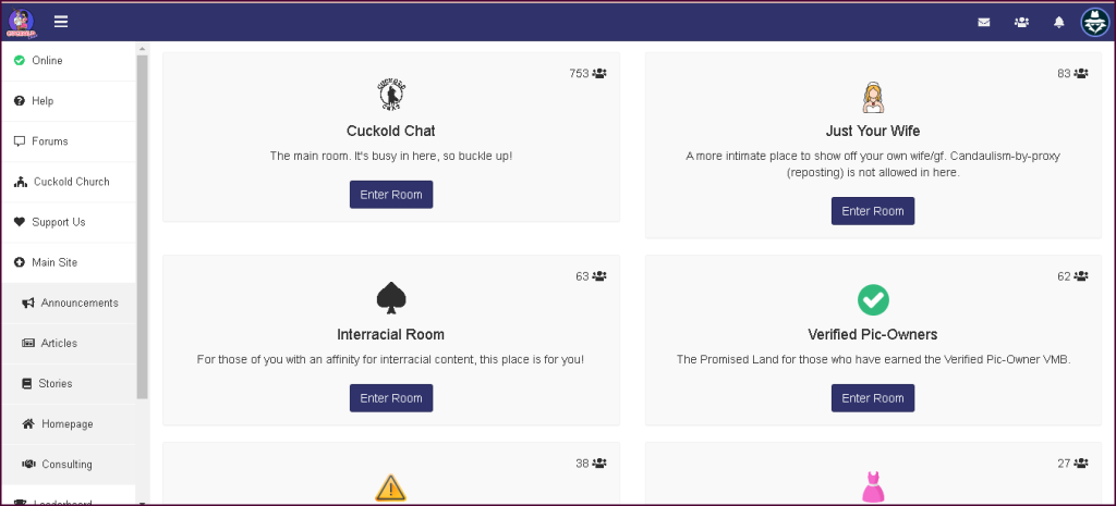 The cuckold consultant chat